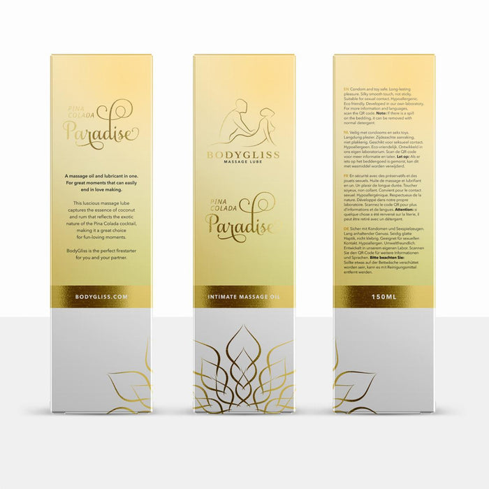 BodyGliss Huile De Massage Pina Colada Paridise 150 ml