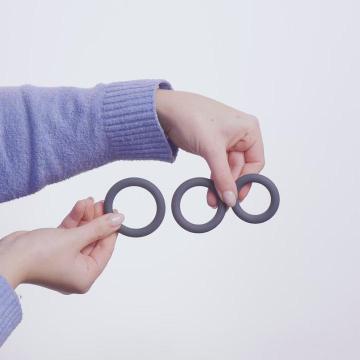 Boners Set De 3 Anneaux Péniens En Silicone