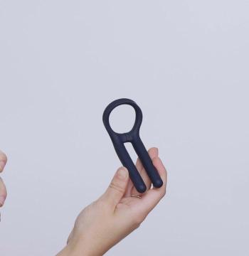 Boners Anneau Pénien Vibrant Avec Stimulateur Testiculaire