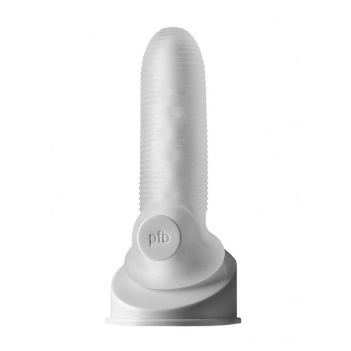 Perfectfitbrand Fat Boy Micro Ribbed Sheath Dildo 14 Cm