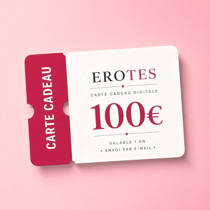 Carte Cadeau Digitale Erotes - Erotes.fr