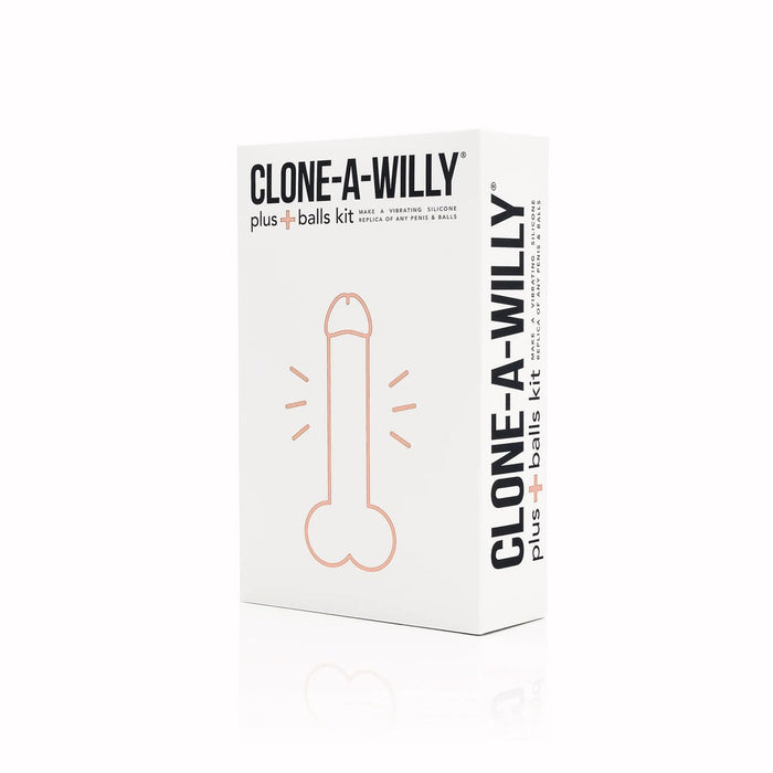 Clone-A-Willy Gode Avec Boules Kit Light Tone