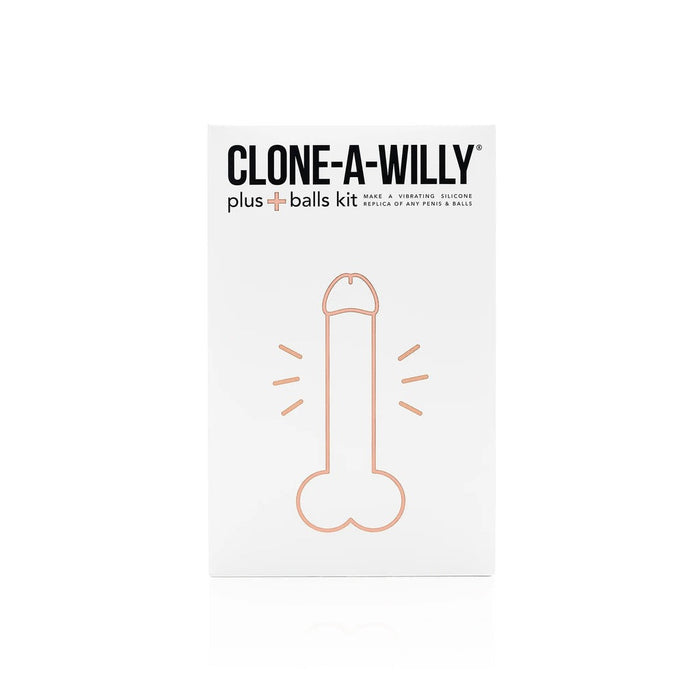 Clone-A-Willy Gode Avec Boules Kit Light Tone