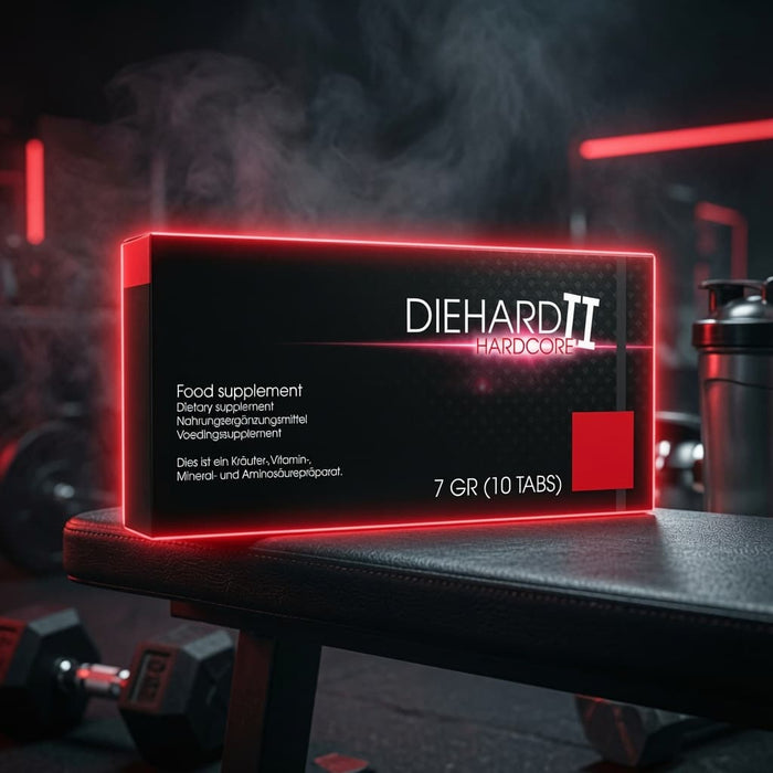 DieHard II Hardcore Comprimés Naturels Pour l'érection 10 Pièces