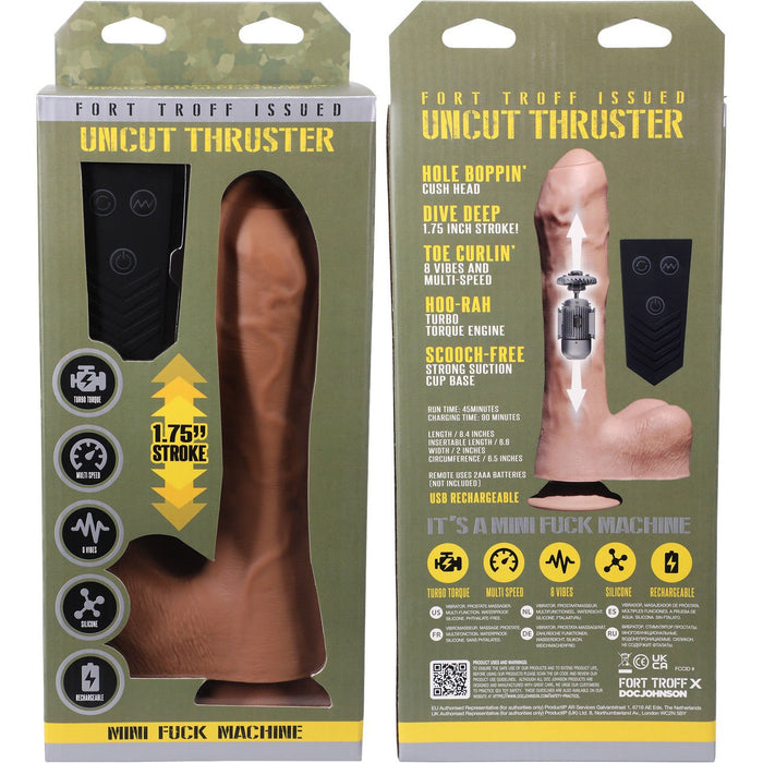 Doc Johnson Fort Troff Issued Uncut Thruster Mini Fuck Machine 21 Cm