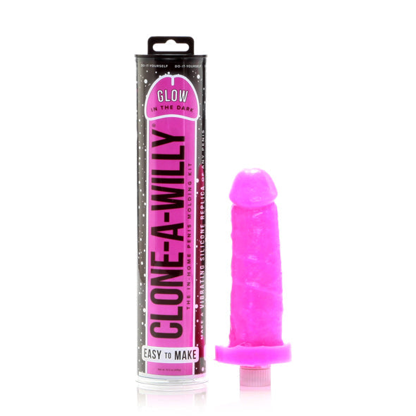 Clone-A-Willy Gode Kit Glow in the Dark Hot Pink
