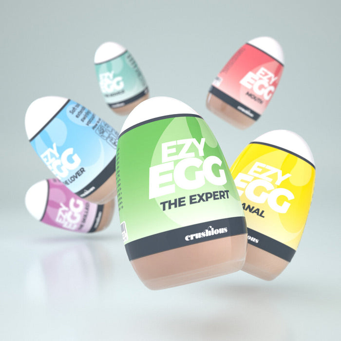 Crushious Ezy Egg Masturbateur Oeuf 6 Pièces