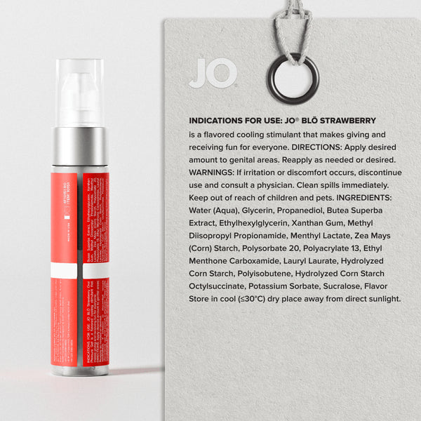 JO Blo Gel Pour Sexe Oral Fraise 30 ml