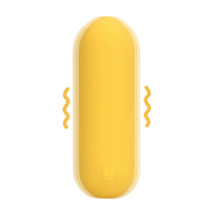Loveline Smooth Vibromasseur Mini Sunpac Yellow 7 cm
