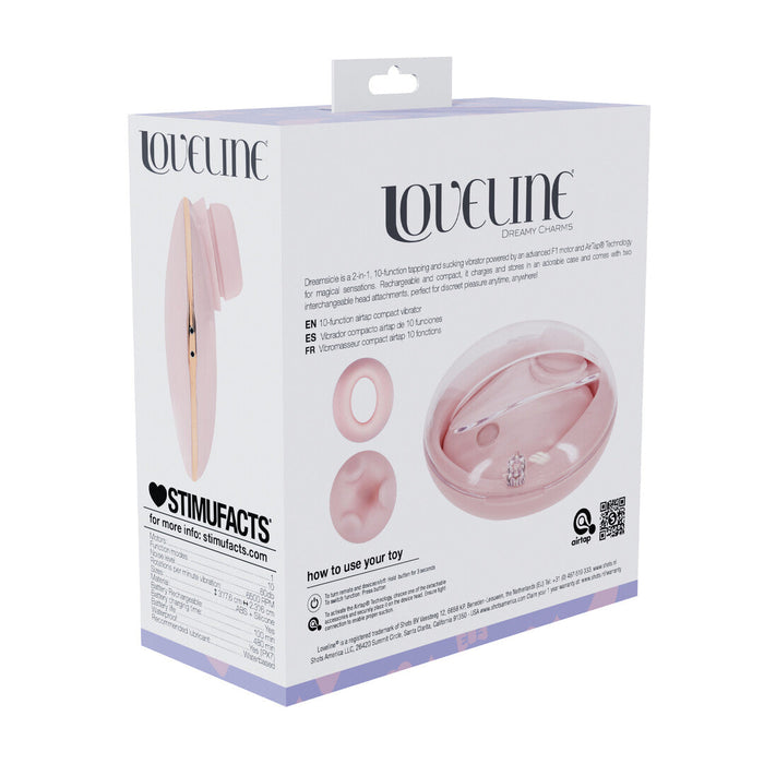 Loveline Dreamsicle Vibromasseur 2-En-1 À Air Pulsé