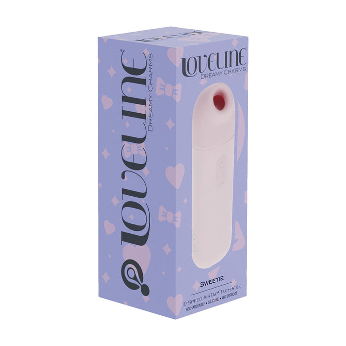 Loveline Sweetie Vibromasseur 2-En-1 À Air Pulsé Avec Fonction Tapotement