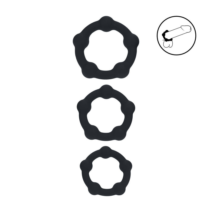 Levelz Beaded Cockring Set