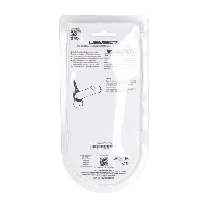 Levelz Detachable Wide Lasso Cockring