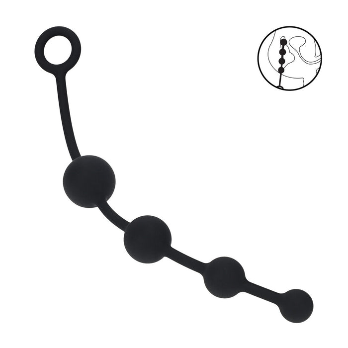 Levelz Perles Anales Courbées 29 cm