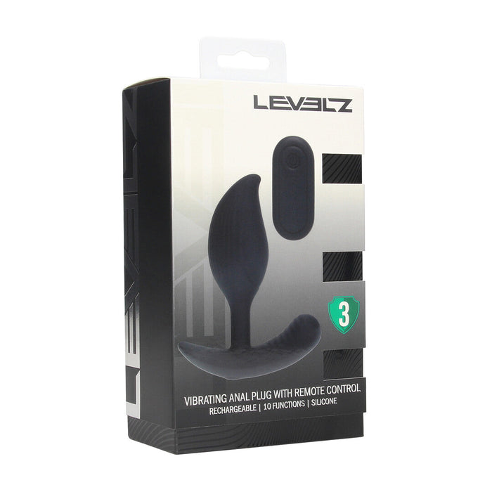 Levelz Plug Anal Vibrant Avec Télécommande 11 cm