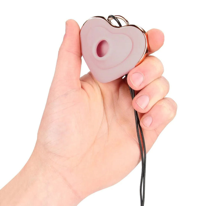 Loveline Luvie Vibromasseur 2-En-1 En Forme De Cœur À Air Pulsé