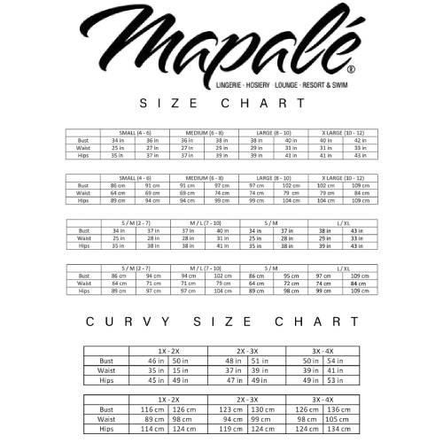 Mapalé Bodystocking Dos-Nu Cerise Ouvert