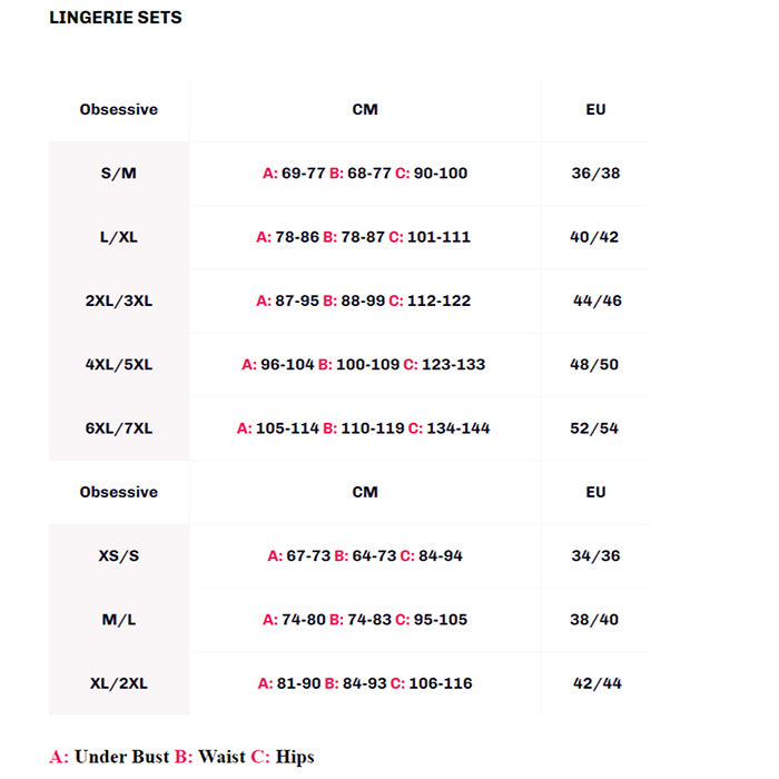 Obsessive Shibu Ensemble Lingerie 3 Pièces - Erotes.be