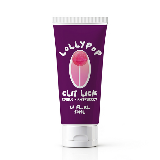 Clit Lick Lollypop Raspberry 1.7 Fl Oz / 50 Ml
