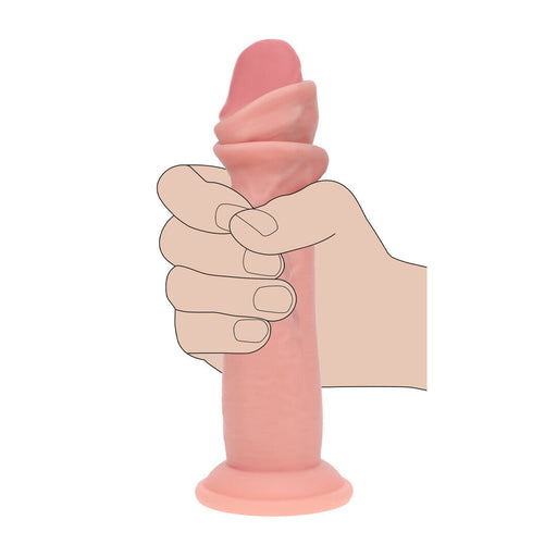 RealRock Sliding Skin Dual Density Gode 17 cm - Erotes.fr
