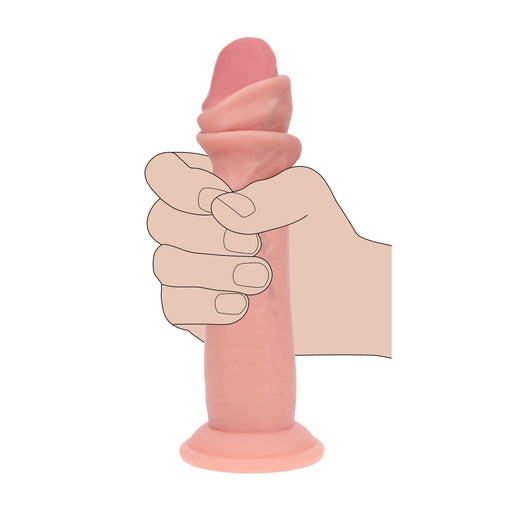 RealRock Sliding Skin Dual Density Gode 20 cm - Erotes.fr