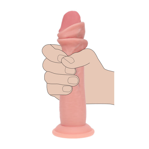 RealRock Sliding Skin Dual Density Gode 23 cm - Erotes.fr