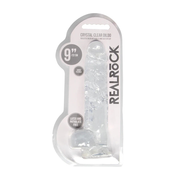 RealRock Gode Réaliste Avec Testicules 23 cm
