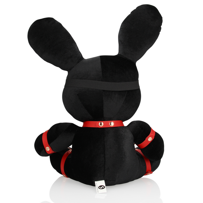 Rabbit Bondage Velvet Large Black