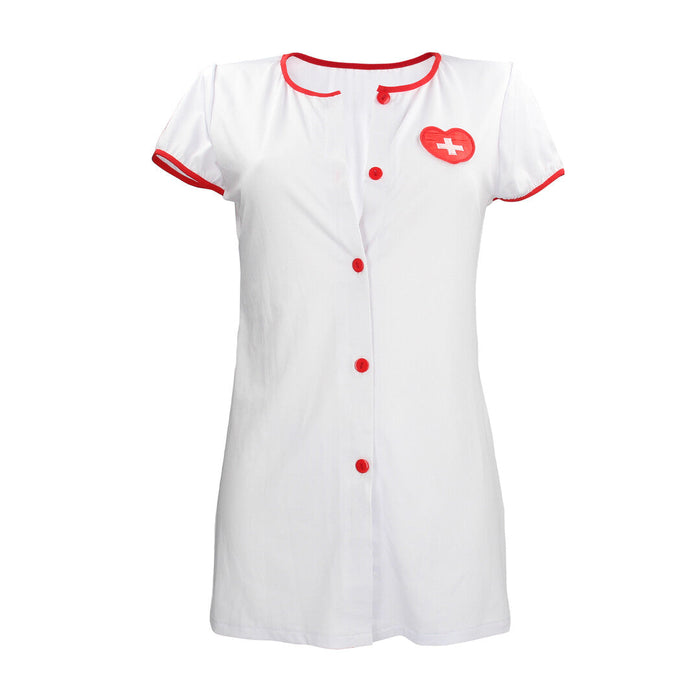 Nurse Costume S/m White