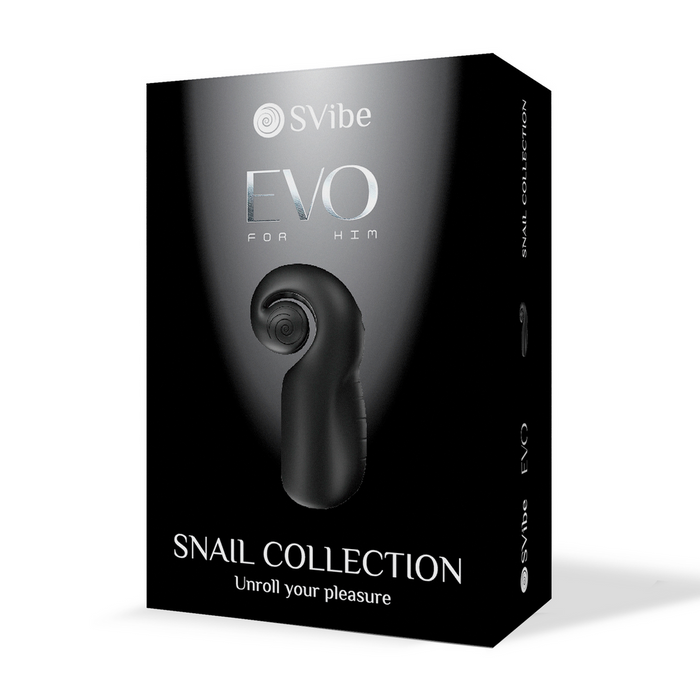 Snail Vibe Evo Masturbator Black