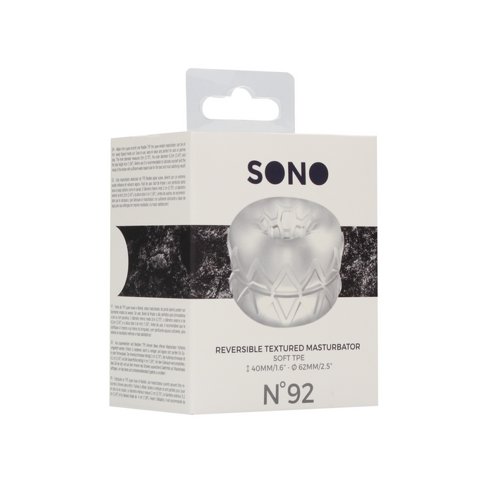 Sono Masturbateur Flexible Réversible & Pare-chocs