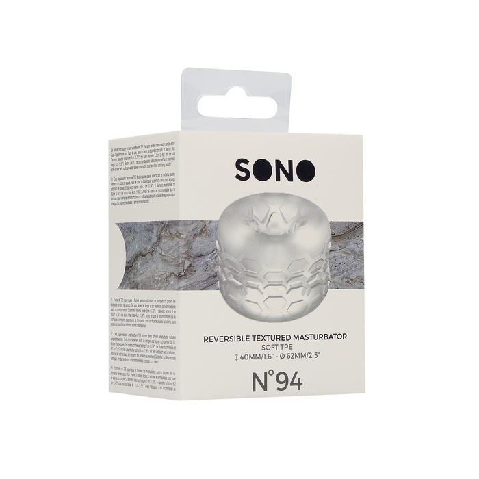 Sono Masturbateur Souple Réversible & Pare-chocs