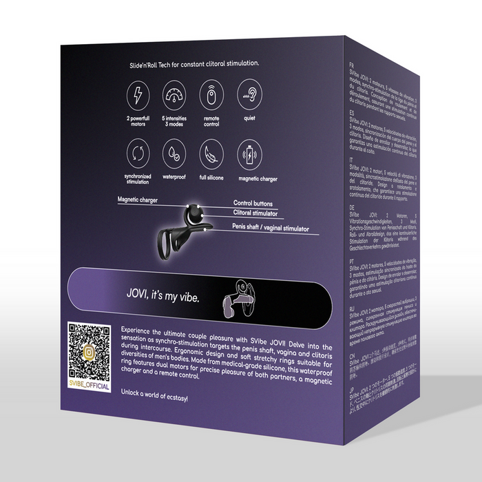 SVibe Jovi Snail Dual Couples Stimulator