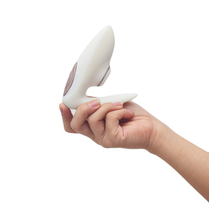 Satisfyer Pro 4 Vibromasseur à Pression d'air Pour Couples + Vibration