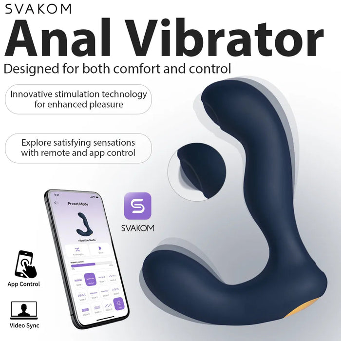 Svakom Iker Neo Vibromasseur Prostatique 13 cm
