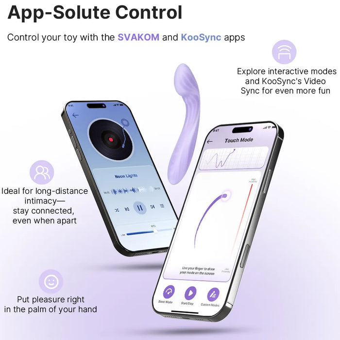 Svakom Margot Vibromasseur Point G Avec App 21 cm