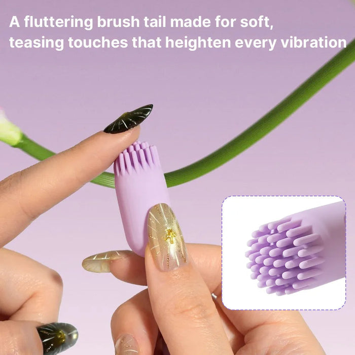 Svakom Plume Vibromasseur à Brosse Flexible Avec App