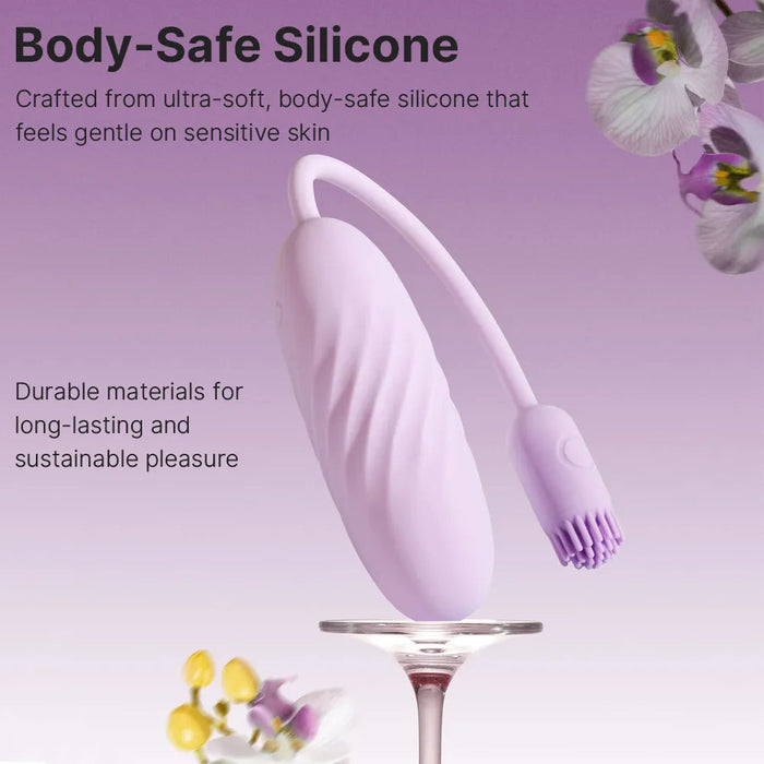 Svakom Plume Vibromasseur à Brosse Flexible Avec App