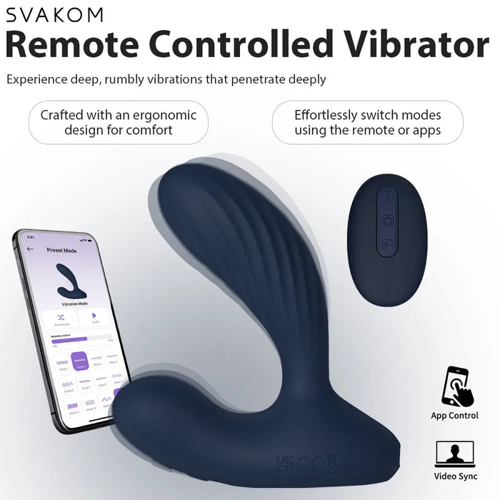 Svakom Vick Neo 2 Vibromasseur Prostatique Avec App 9 cm