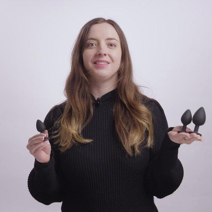 Teazers Plug Anal Set Noir