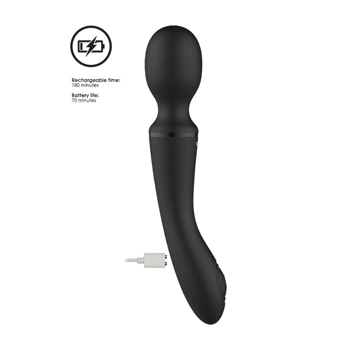 Vive Enora Vibromasseur Wand Double Stimulation 22 Cm