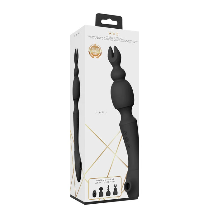 Vive Nami Vibromasseur Wand Double Stimulation 22 cm