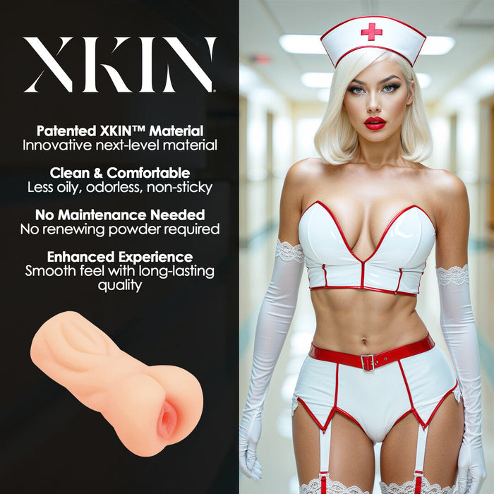 Xkin Career Girls Tiffany Throatcheck vaginette compacte en TPE