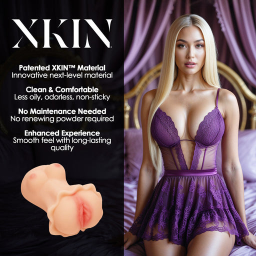 Xkin Secret Affairs Elise vaginette réaliste en TPE