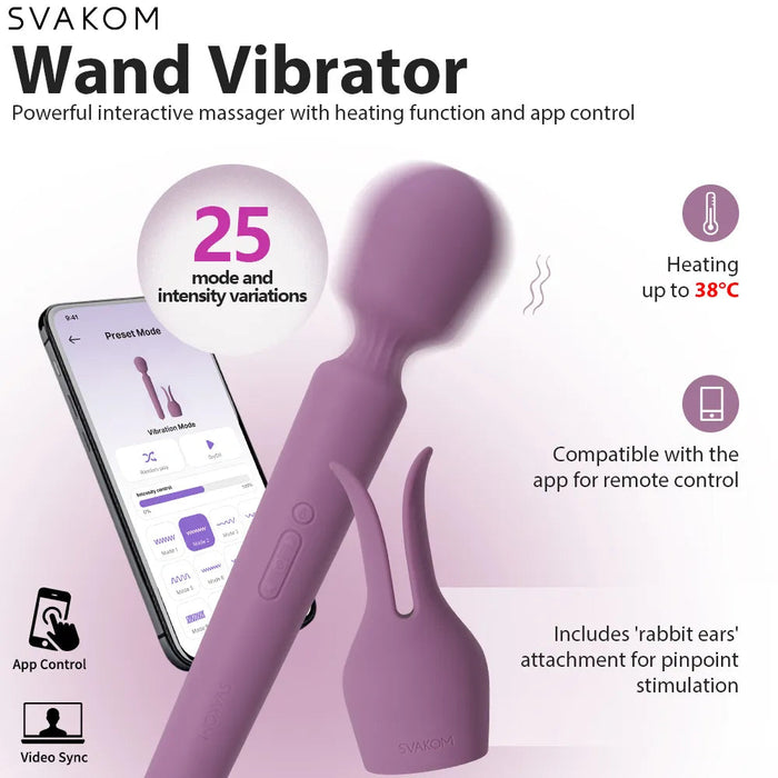 Svakom Emma Neo 2 Vibromasseur Wand 22 cm
