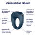 Satisfyer Power Ring Anneau Pénien Rechargeable - Erotes.be