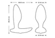 We-Vibe Ditto+ Vibrerende Buttplug Met App 9 cm
