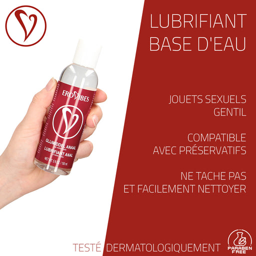 Erovibes Lubrifiant Anal Eau Premium 150 ml