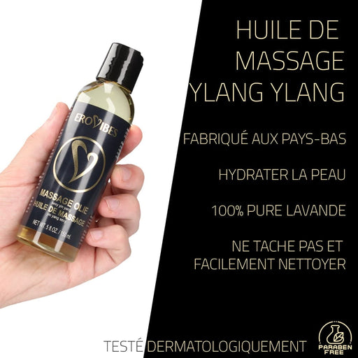Erovibes Huile De Massage Ylang Ylang Sexy 150 ml - Erotes.fr