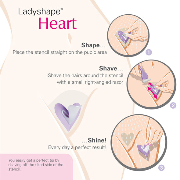 Ladyshape Bikini Shaping Tool Heart